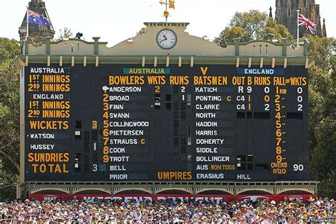 cricket scoreboard australia